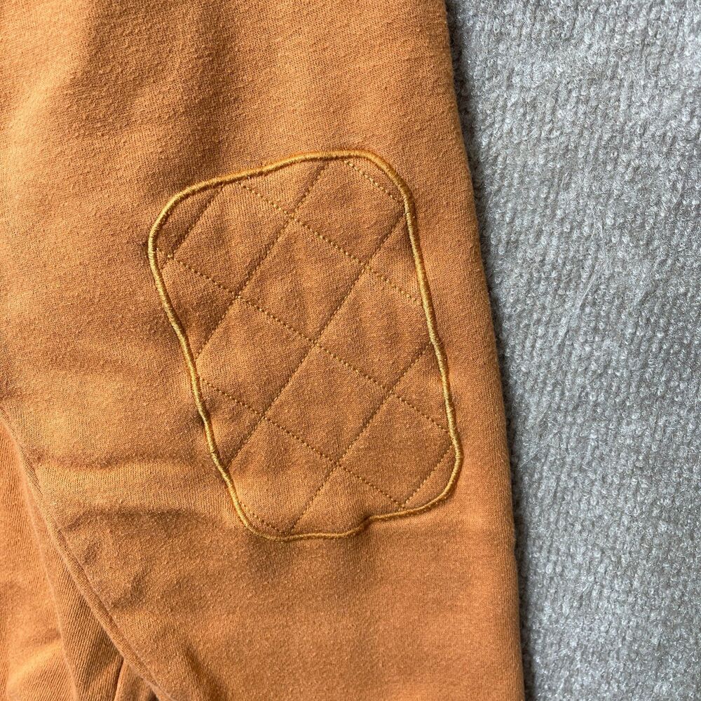Outdoor Life 1/4 Zip Pullover Mens L Brown Minimalist Cozy Quiet Luxury Classic - Picture 6 of 15